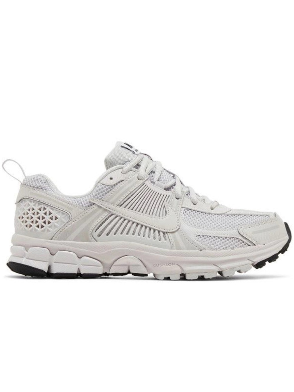 Nike Light Gray/White Mesh Running Sneakers